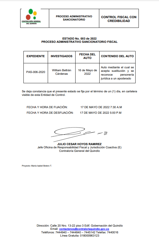 ESTADO 003 2022 PASF