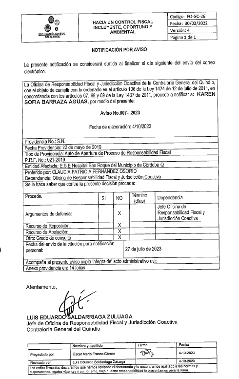 AVISO 007-2023 PRF-021-2019