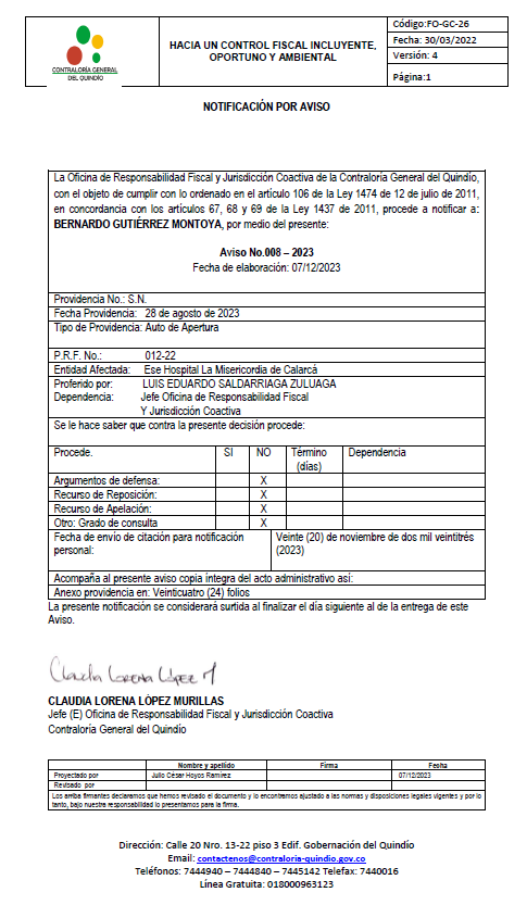 AVISO 008-2023 PRF-012-2022