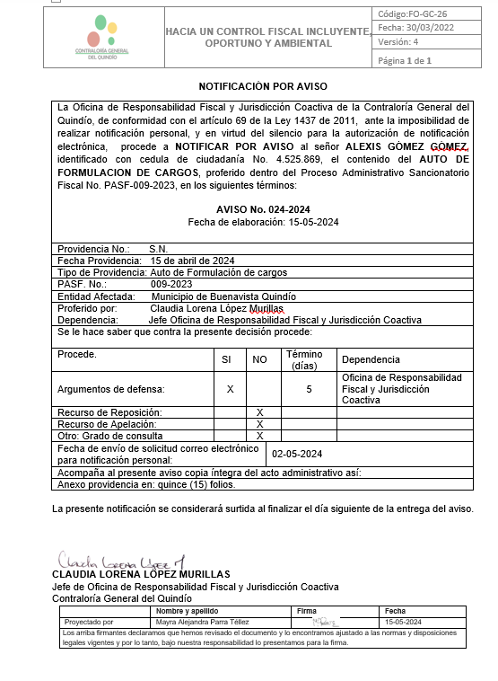 AVISO 024-2024